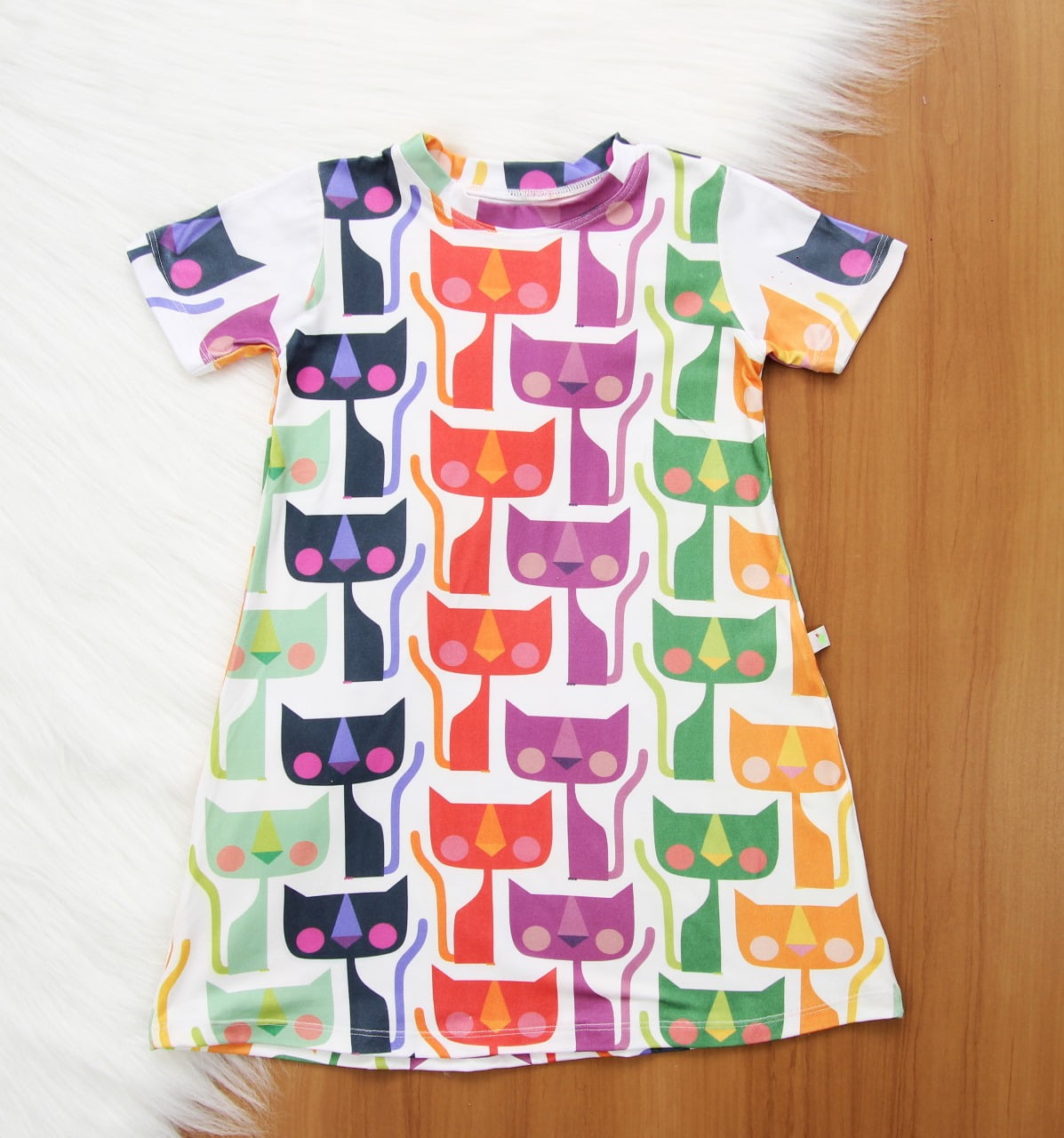 Vestido Gatinhos 