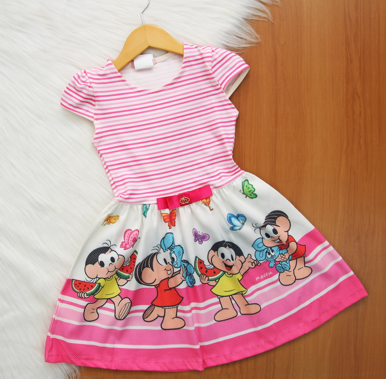 Vestido Turma da Mônica 